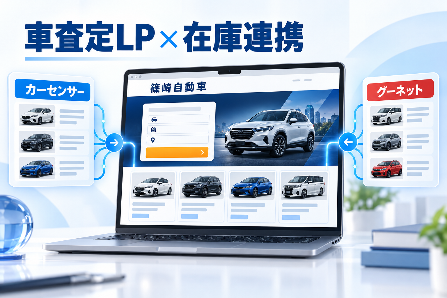 LP構築・カーセンサー／グーネット在庫連携開発